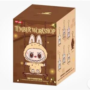 Pop Mart Timber Workshop Plush Labubu Blind Box. Brand New